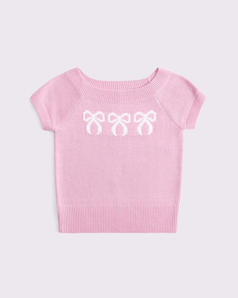 girls slim sweater top | girls tops | Abercrombie.com | Abercrombie & Fitch (US)