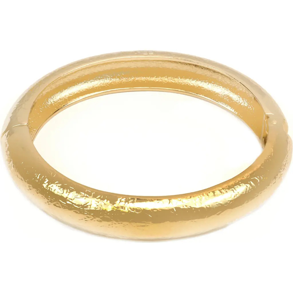Panacea Textured Hinge Bangle in Gold at Nordstrom Rack | Nordstrom Rack