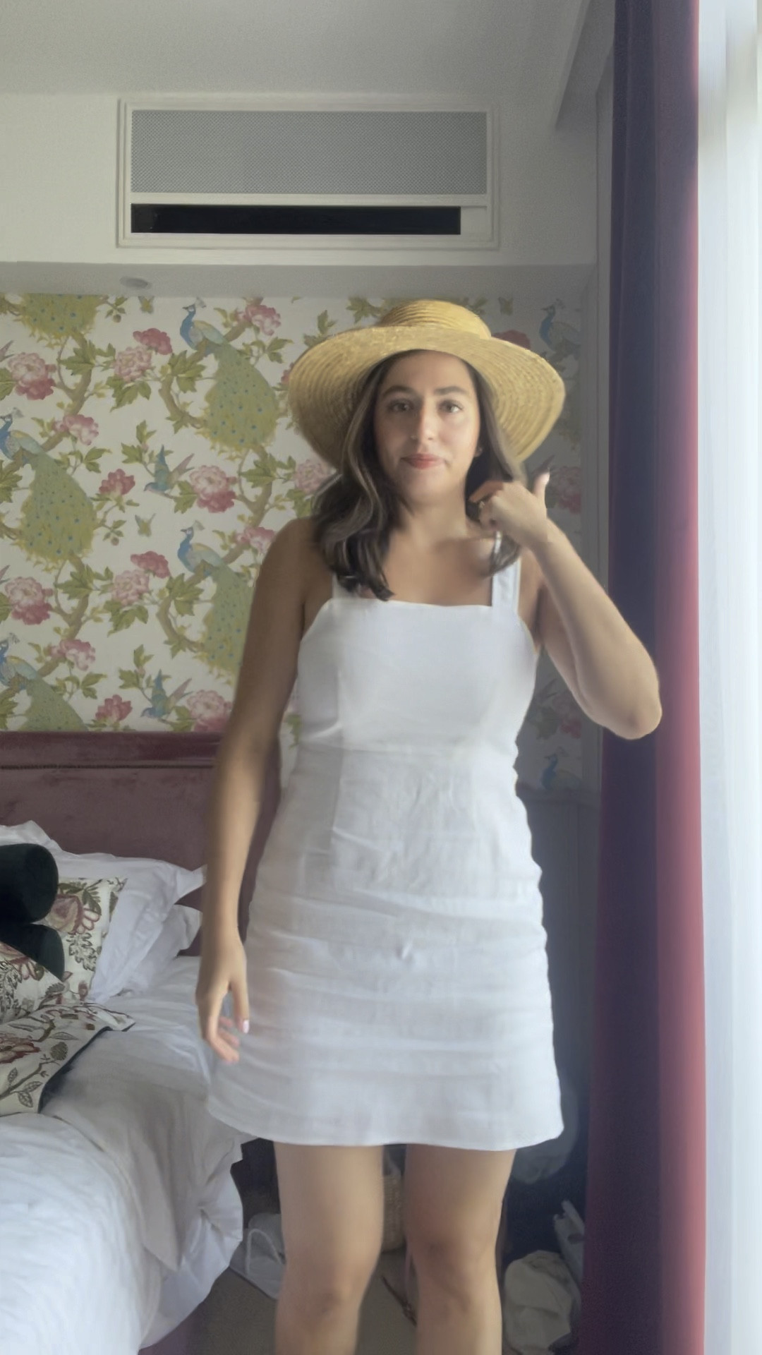 White linen dress, bride, south of France, shift dress, summer dress, summer vacay, Monaco, straw hat, boater hat

#LTKSeasonal #LTKTravel #LTKVideo