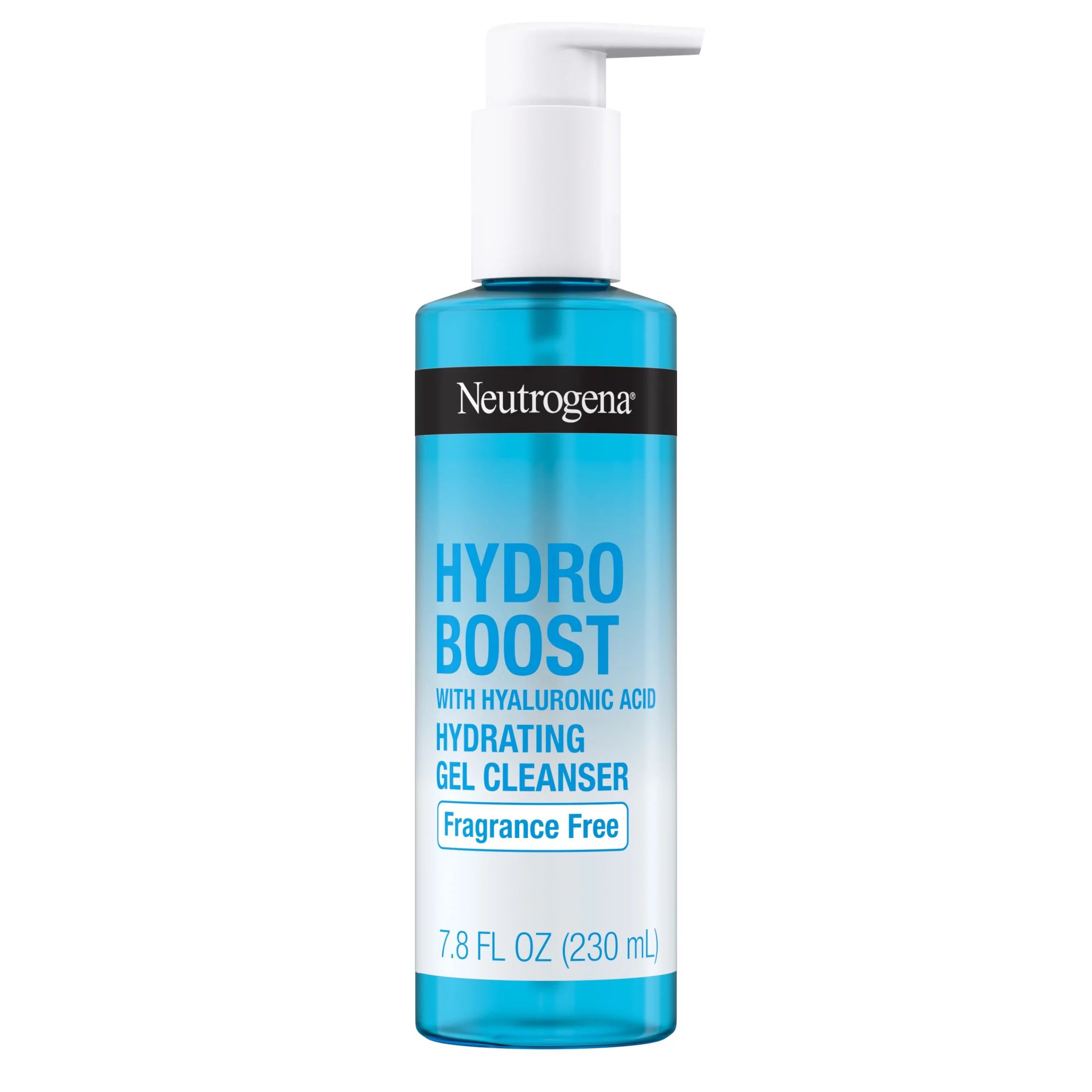 Neutrogena Hydro Boost Gel Facial Cleanser, Fragrance-Free Face Wash, 7.8 oz | Walmart (US)