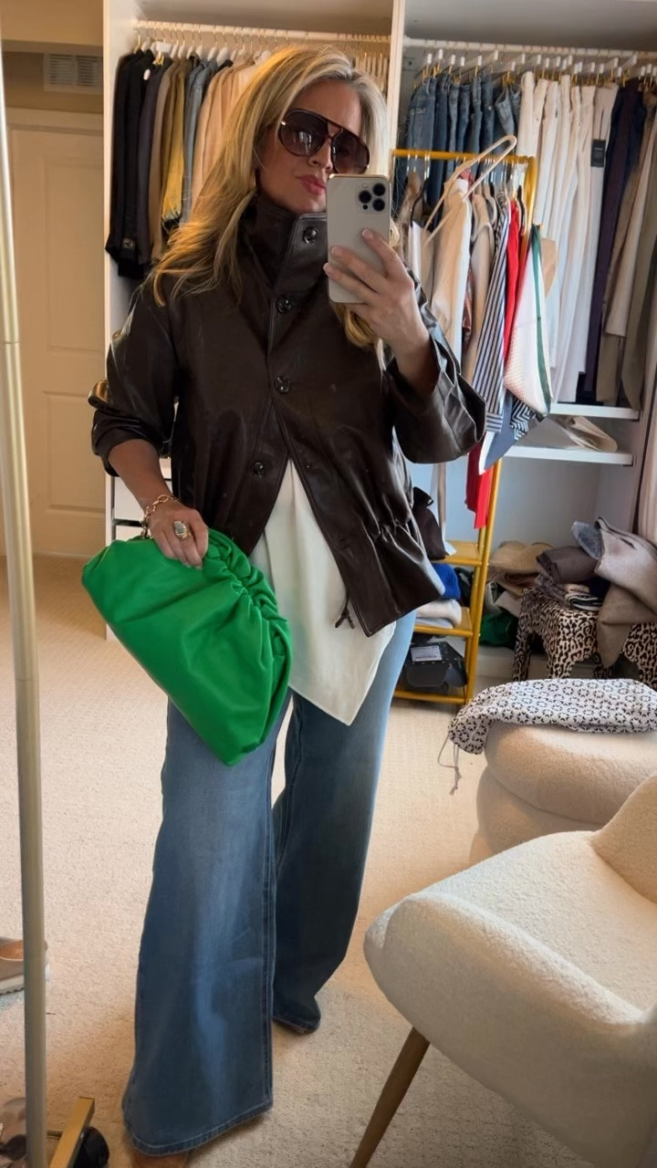  ✨Tap the bell, save and ❤️ for over 40 fashion, midlife style, midsize fashion and luxury looks for less. 

⬇️Sizing information:
Halter large (size down if in between sizes.)
Jeans 10 (size down if in between sizes.)
Jacket (m) (size down if in between sizes.) 

Date night stressed me out…
I didn’t feel like myself anymore.

I’d stand in my closet trying on outfit after outfit…
and nothing felt right.

Everything clung.
Everything felt off.
And I kept thinking it was my body.

But it wasn’t.

I just didn’t know how to build my outfits for this season of life.

So I changed the strategy.

✔️ Lift (bring the eye up)
✔️ Skim (nothing clings)
✔️ Balance (fix proportions)

That’s my anti-pooch strategy.

Same body…
different approach.

And this look?
Affordable, effortless, and finally feels like me again.


Save this for your next “nothing feels good” moment
Share with a friend who’s been standing in her closet feeling stuck

👑 Helping you look good, feel good — Lindsey Denver

Follow my LTK @Over40andmidlife on the @shop.LTK app to view this post and get my exclusive app-only content!

#liketkit #LTKMidsize #LTKOver40 #LTKPlusSize
@shop.ltk
https://liketk.it/67Rox