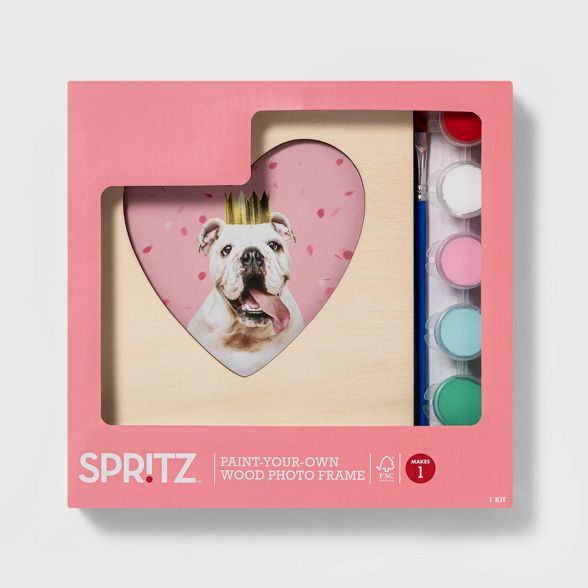 Wood Heart Picture Frame - Spritz™ | Target
