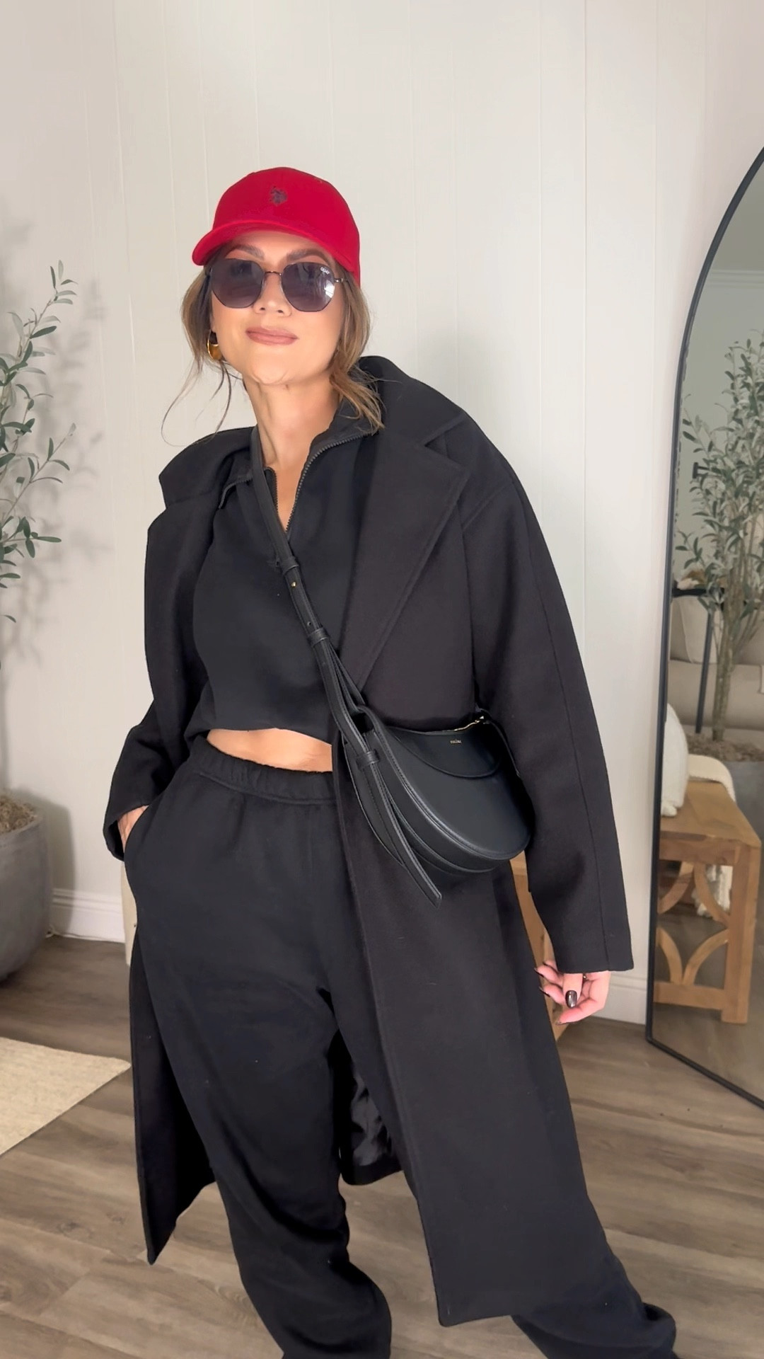 How to elevate a casual fleece jogger set for Winter just add a wool coat and Voila! Wearing a small in the jogger set and coat.


#LTKstyletip #LTKVideo #LTKSeasonal