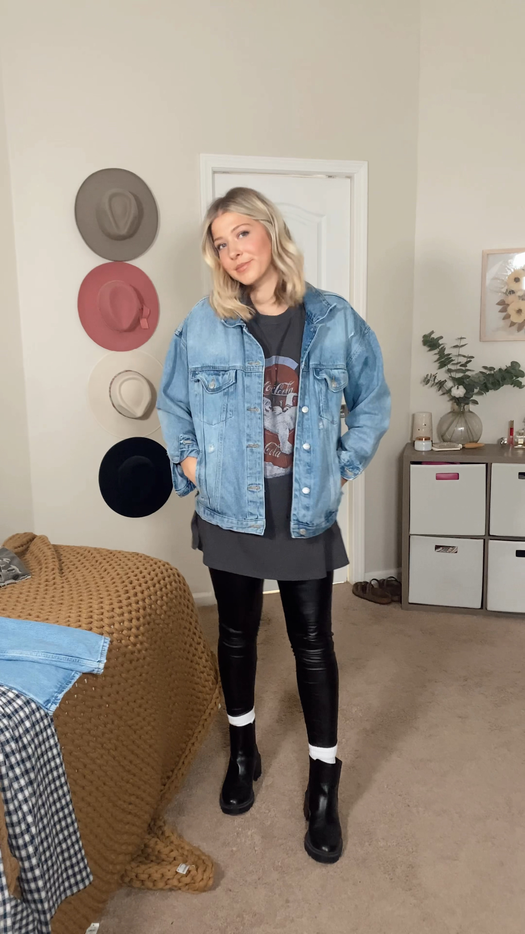 Fall fashion • fall OOTD • outfit inspo • fashion tips • jean jacket • outfit ideas #falloutfits #aerie #targetstyle 

#LTKstyletip #LTKunder50 #LTKshoecrush