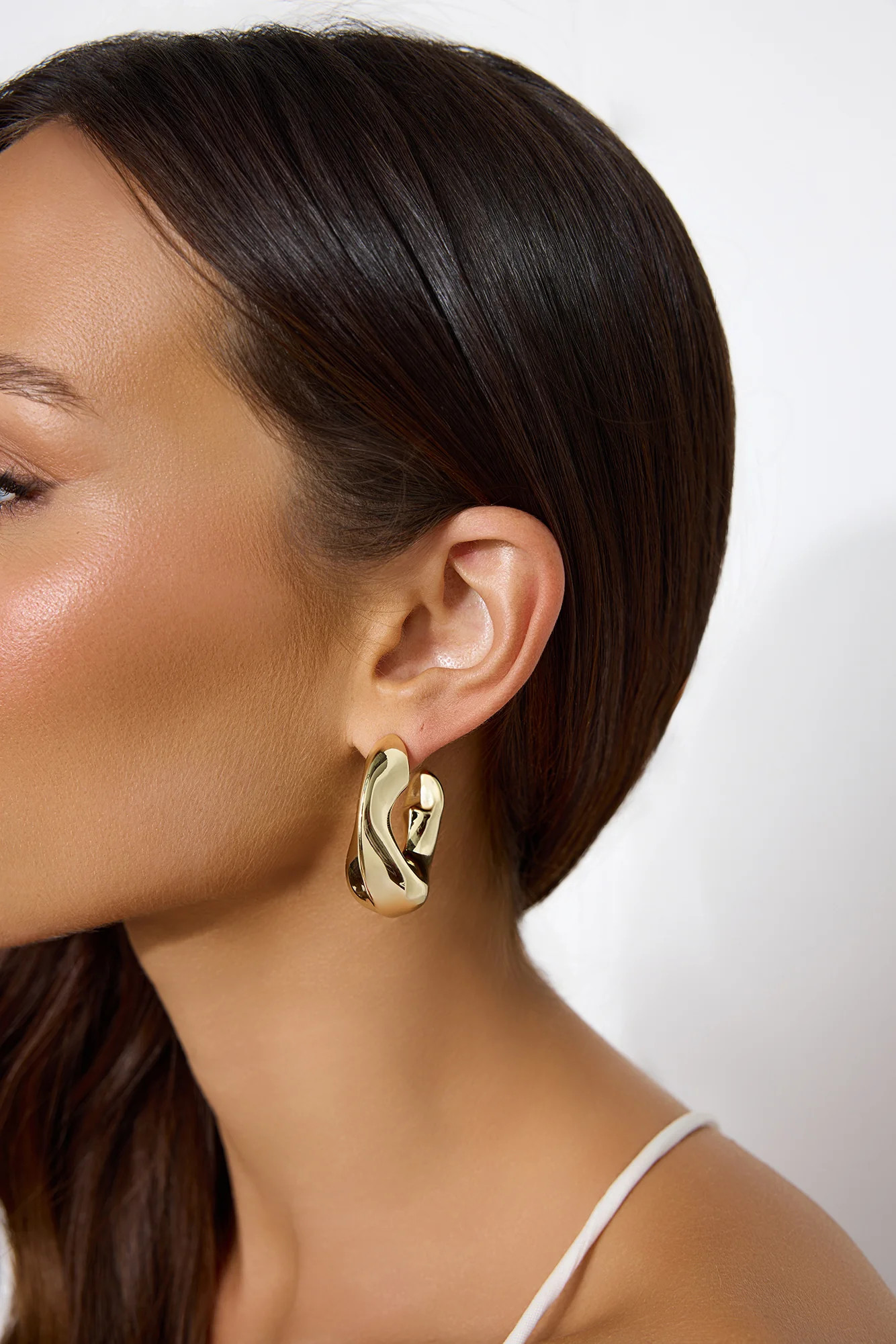 Queen Energy Earrings Gold | Hello Molly (US)