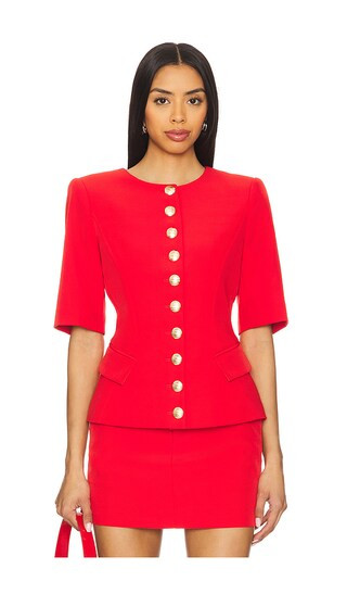 Adriana Crepe Jacket | Revolve Clothing (Global)