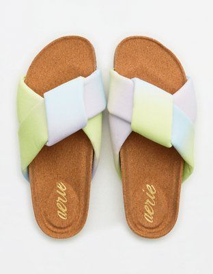 Aerie Puffy Twist Sandal | Aerie