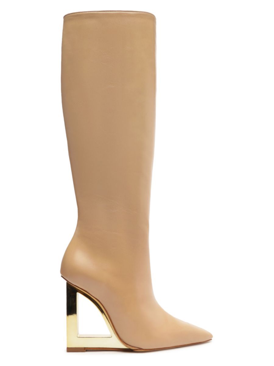 Filipa 102MM Knee-High Leather Boots | Saks Fifth Avenue