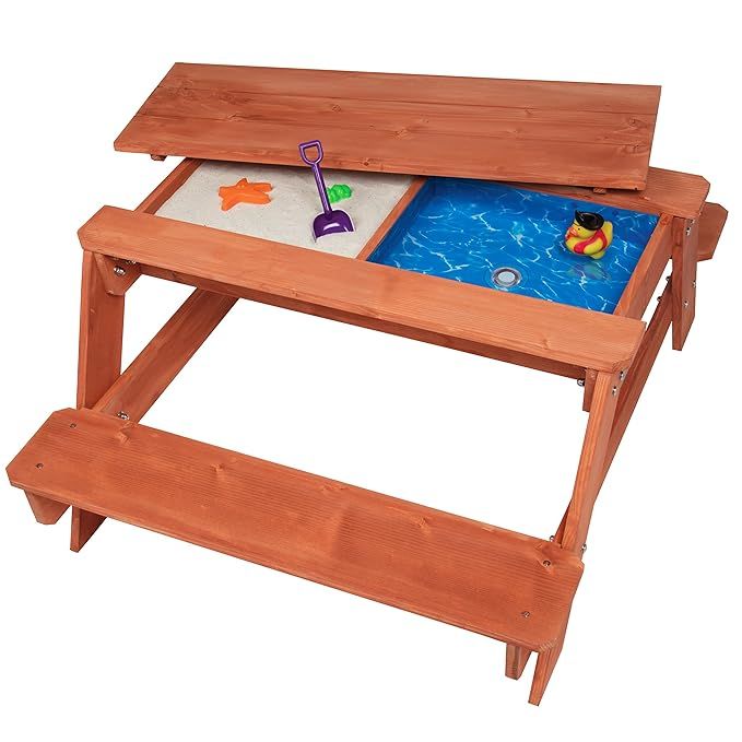 Svan Kid's All in One Convertible Indoor/Outdoor Picnic, Sand & Water Activity Table w/Removable ... | Amazon (US)