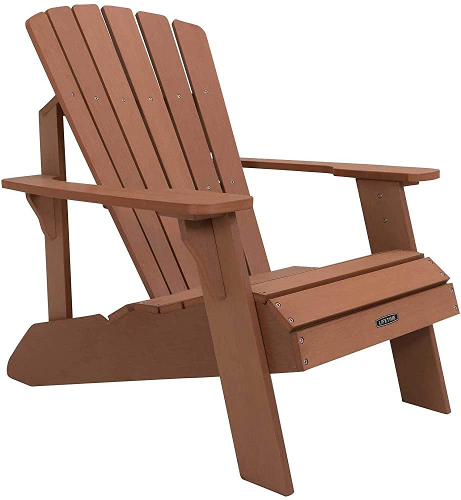Lifetime 60064 Adirondack Chair, Natural Brown | Amazon (US)