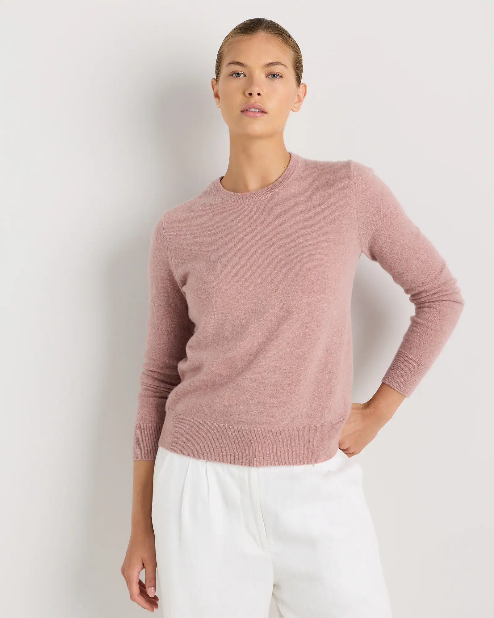 Mongolian Cashmere Crewneck Sweater | Quince