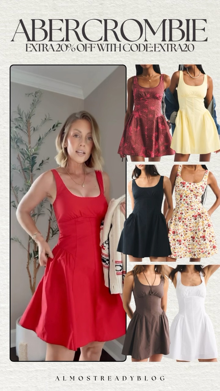 Loving these @abercrombie new arrivals! 😍 I went through to size in everything in the XS. Use code EXTRA20 for 20% off through the abercombie app!

 

#LTKSeasonal #LTKSaleAlert #LTKPetite