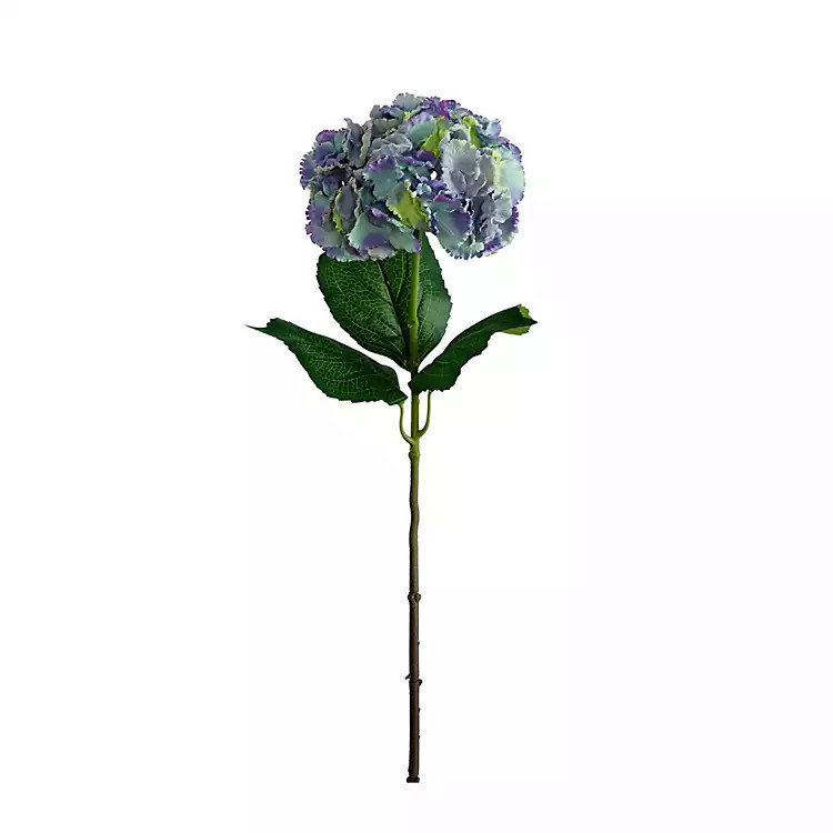 Purple Tie Dye Hydrangea Flower Stems, Set of 3 | Kirklands
