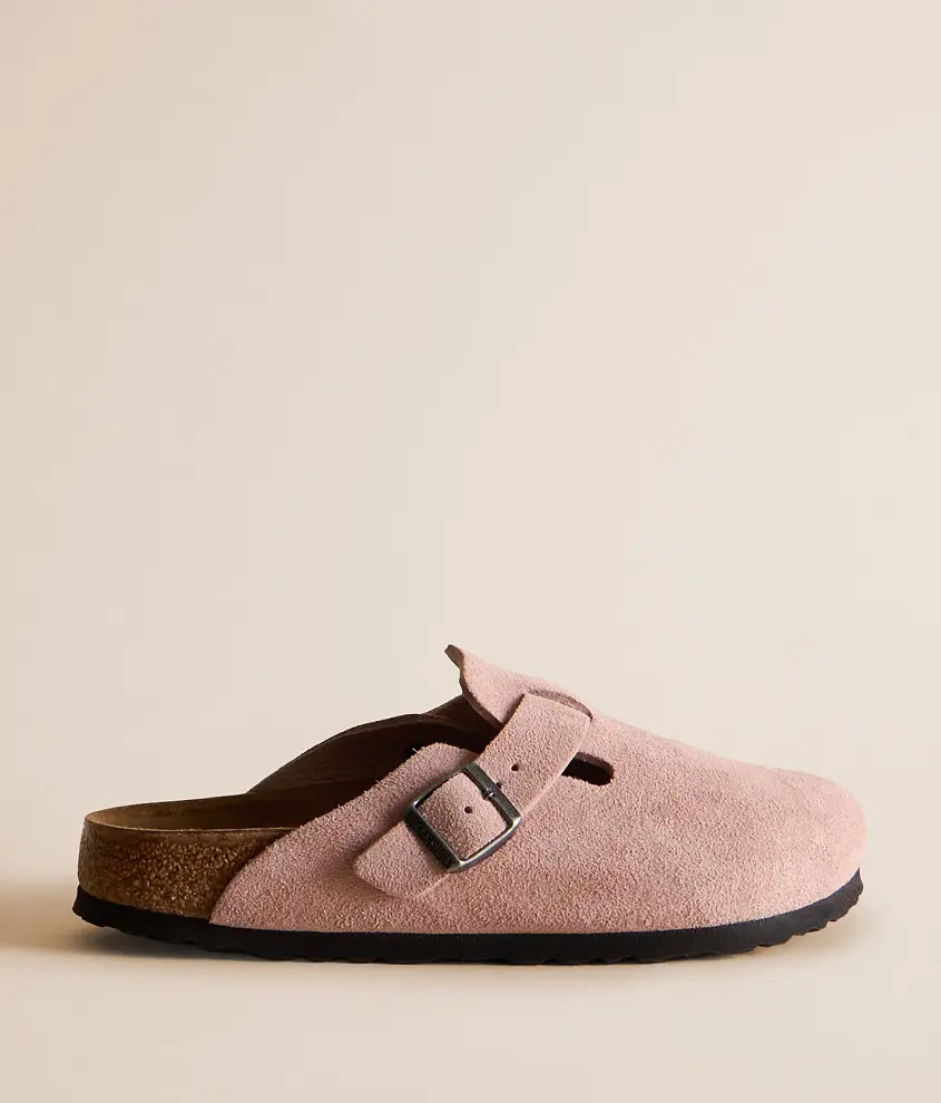 Boston Suede Clog | Buckle