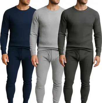 BenBen Men's 3 Pack Waffle Knit Thermal Loungewear Set | Nordstrom | Nordstrom