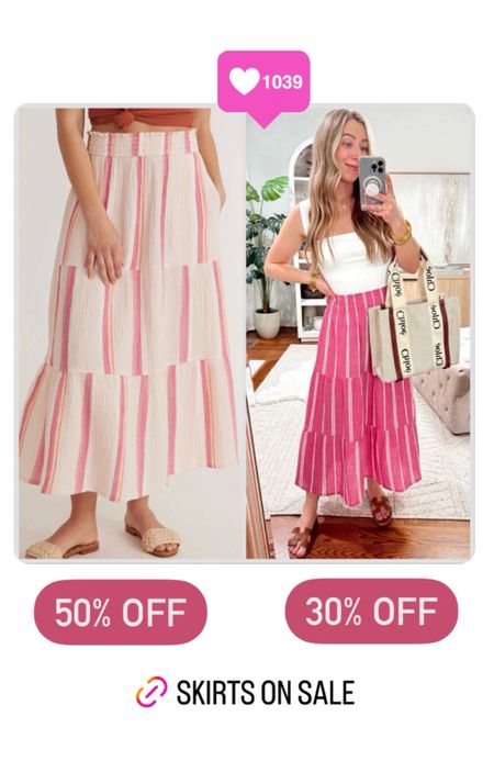 Skirt + Tank size small 🩷 // Skirt is on sale in 2 colors! 

Summer fashion, Spring Fashion, Spring Outfits, Nordstrom

#LTKSaleAlert #LTKFindsUnder100 #LTKStyleTip