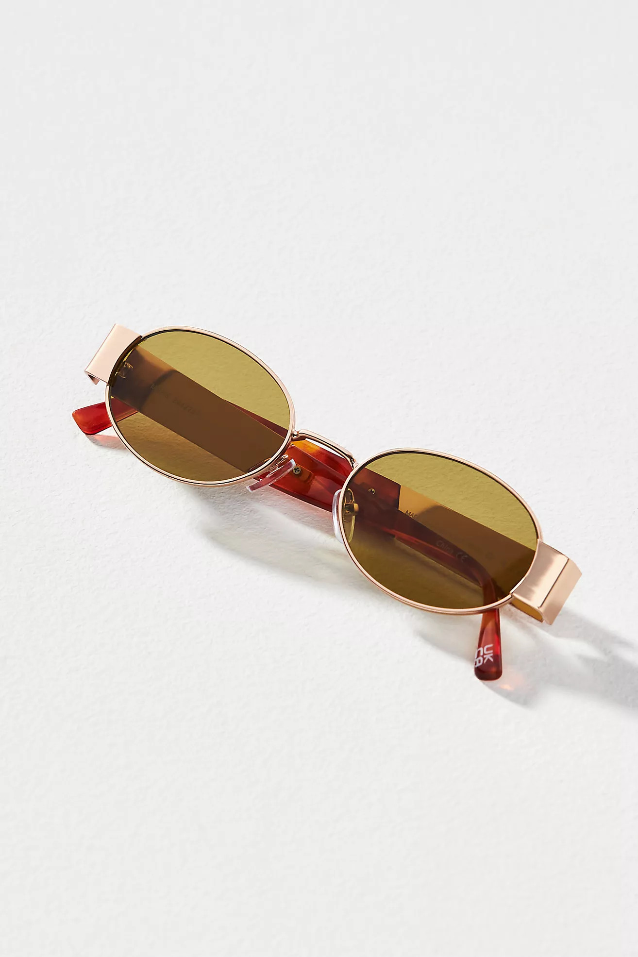 AIRE Mars Oval Sunglasses | Anthropologie (US)