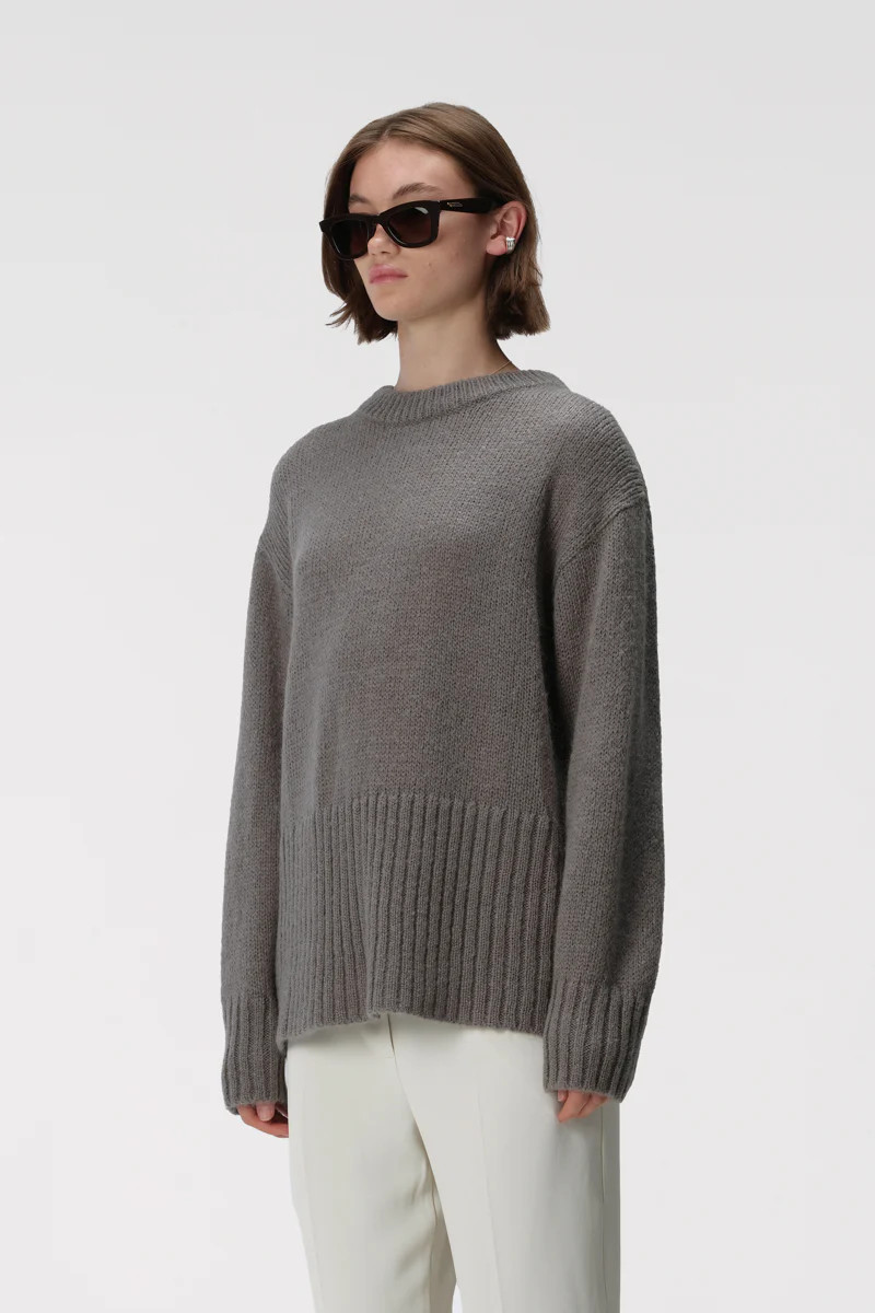 Hedda Knit Charcoal Marle | Elka Collective (AU, UK, US, NZ)