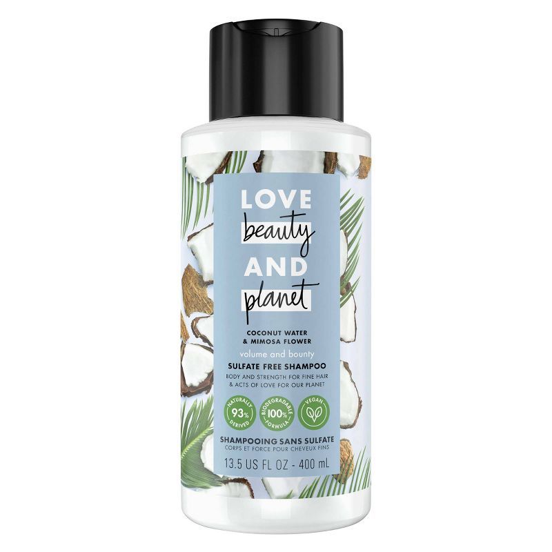 Love Beauty and Planet Volume and Bounty Sulfate-free Thickening Shampoo For Thin and Fine Hair C... | Target