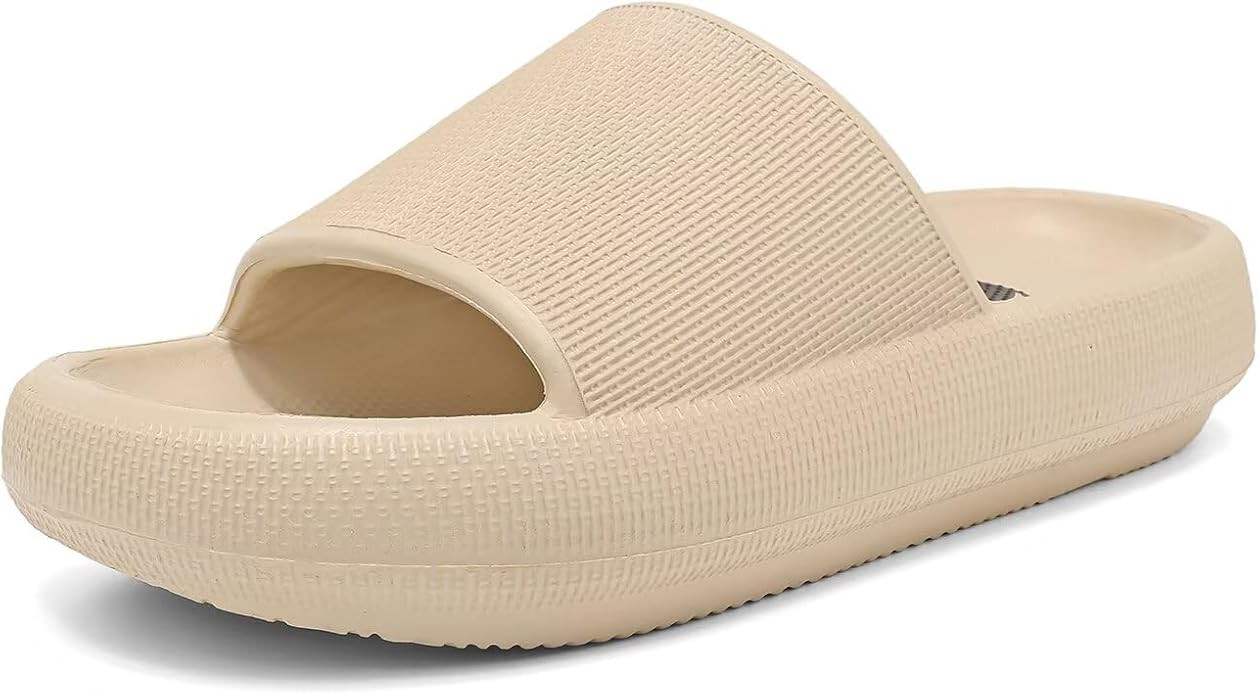 Haifago Cloud Slide Sandals for Women Comfort Recovery Pillow Sandal, Lightweight House Bathroom ... | Amazon (US)