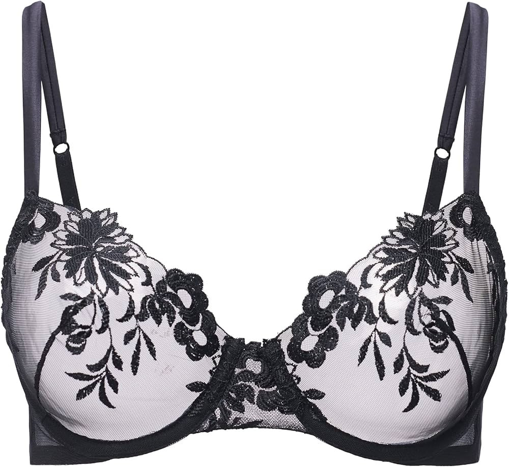 Amazon.com: La Perla, Zephyr Underwired Bra, 38C, Black : Luxury Stores | Amazon (US)
