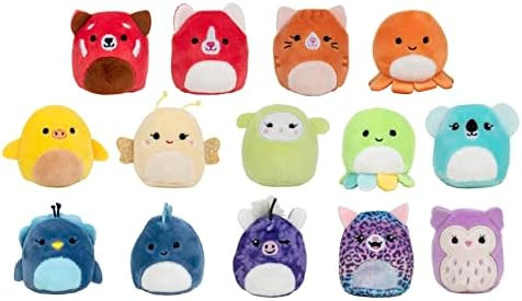 Squishville Mini-Squishmallows Brilliant Besties Multipack - Includes 14 Rainbow 2-Inch Mini Plus... | Amazon (US)
