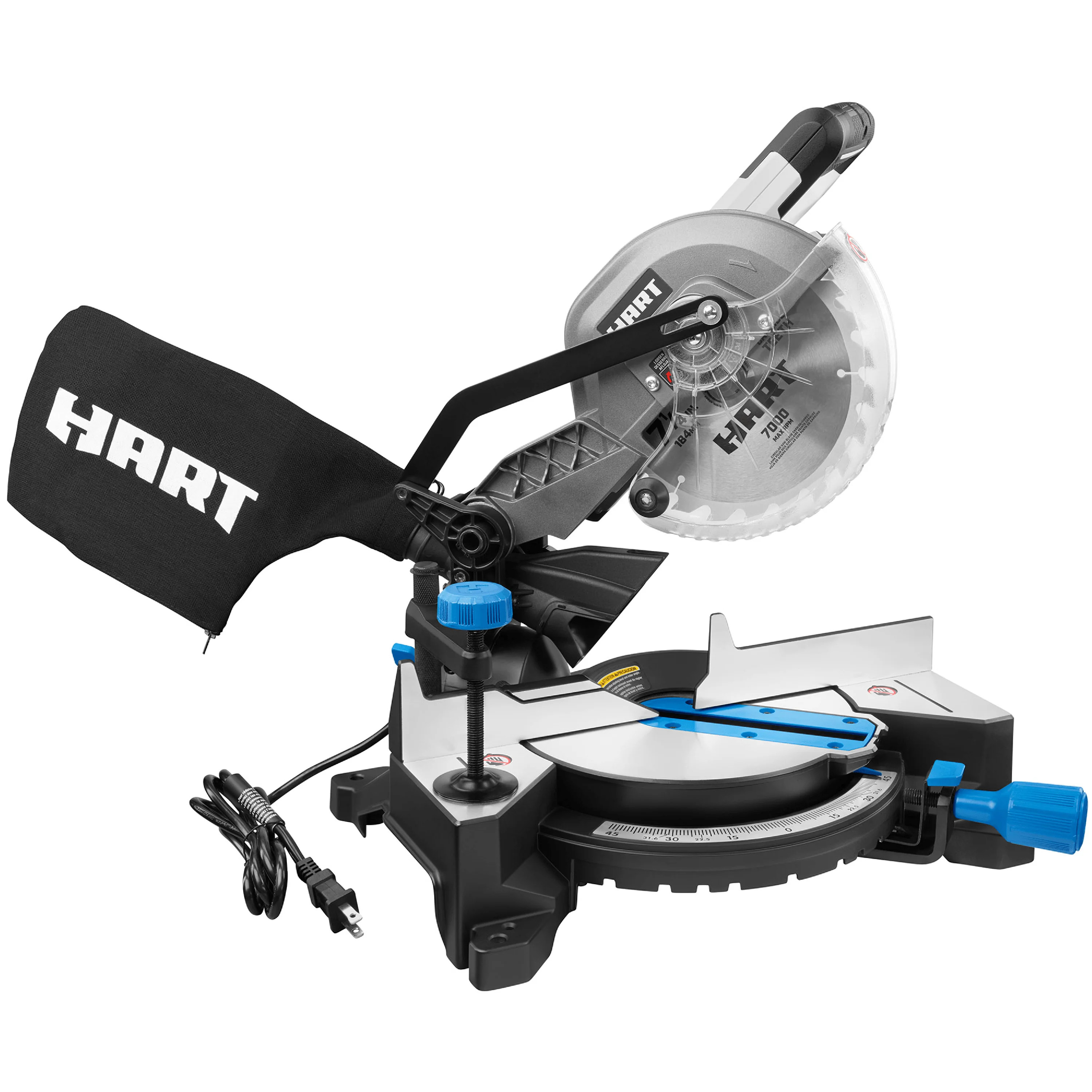 HART 7-1/4-Inch 9-Amp Compound Miter Saw, HTMS01 - Walmart.com | Walmart (US)