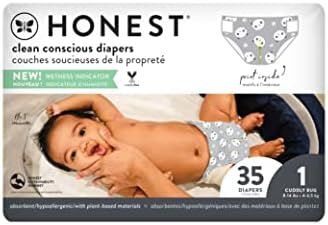 THE HONEST COMPANY Pandas Size 1 Diapers, 35 CT | Amazon (US)