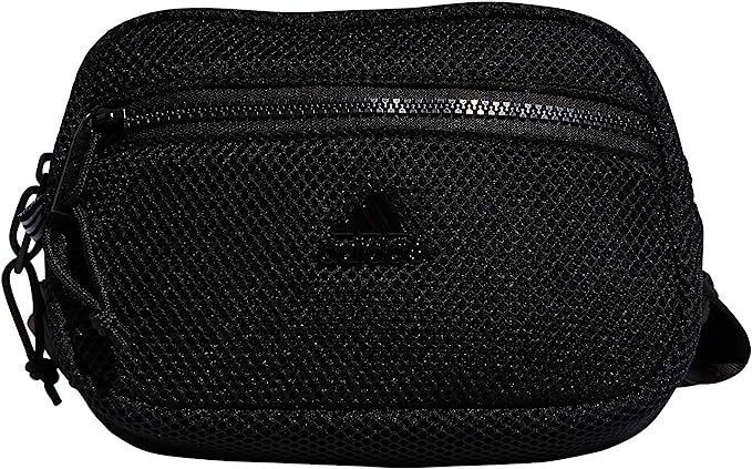 adidas Airmesh Waist Pack/Travel Bag, Black, One Size | Amazon (US)