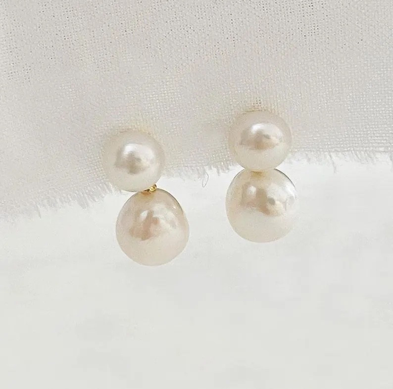 Classic Pearl Earrings from ModaGrace

Genuine High Luster Freshwater Double Pearl Earrings | Bridal Earrings | Elegant Pearl | Essential Pearl Earrings



#LTKStyleTip #LTKWedding #LTKFindsUnder50