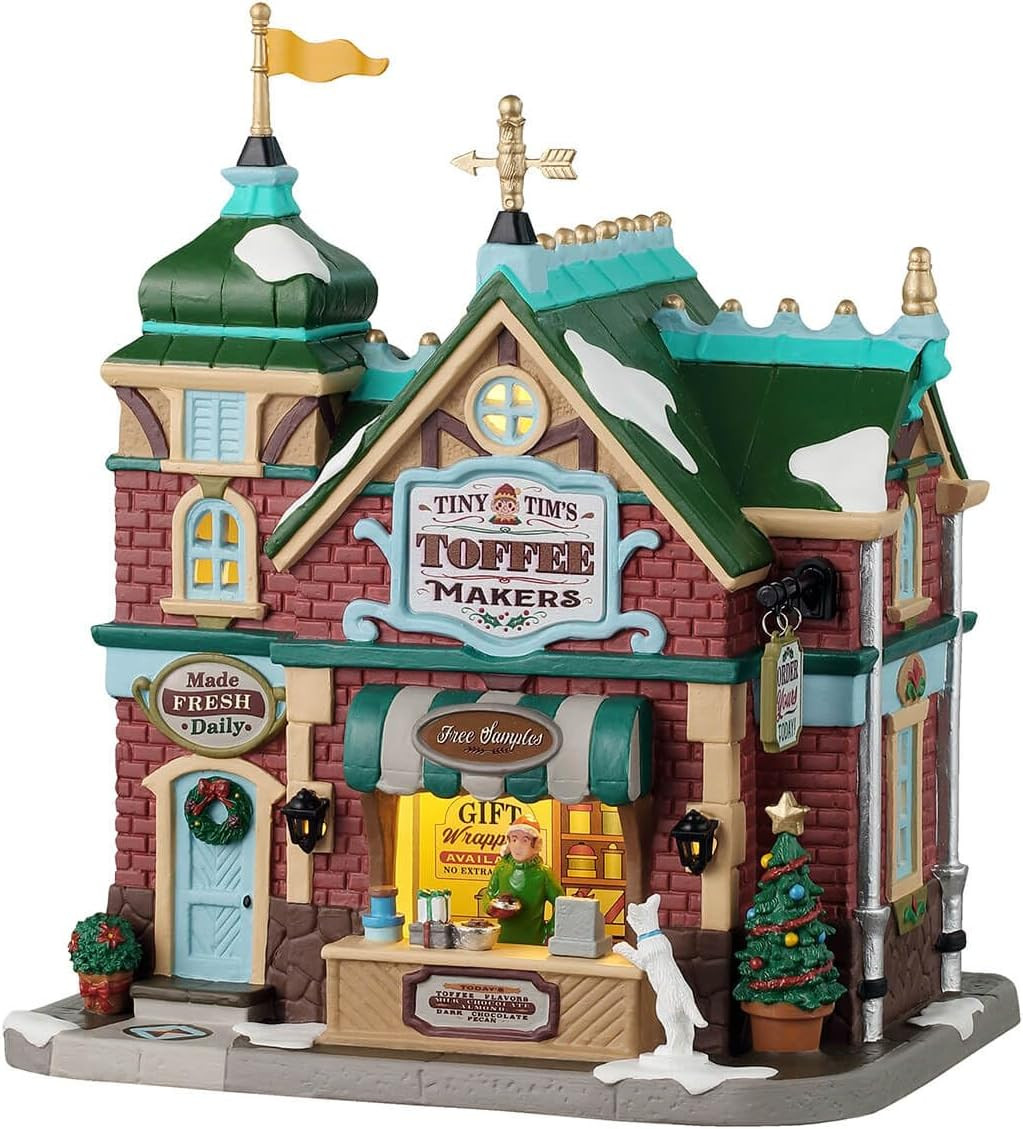 Lemax Tiny Tim's Toffee Makers, Lighted Buildings, #55337 | Amazon (US)