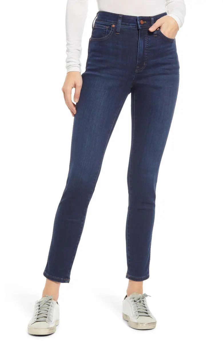 Madewell Curvy High Waist Skinny Jeans | Nordstrom | Nordstrom