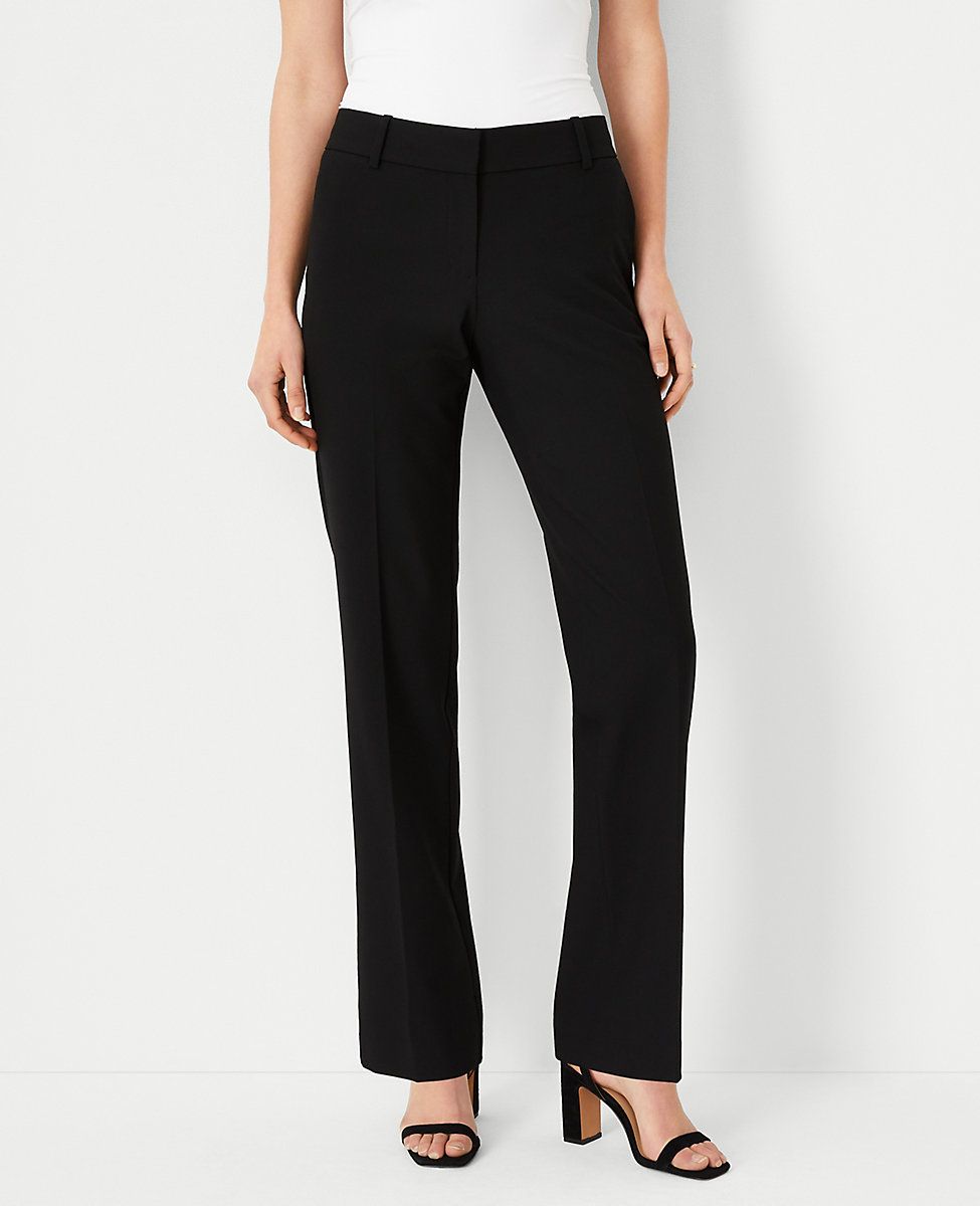 The Petite Straight Pant in Seasonless Stretch | Ann Taylor (US)