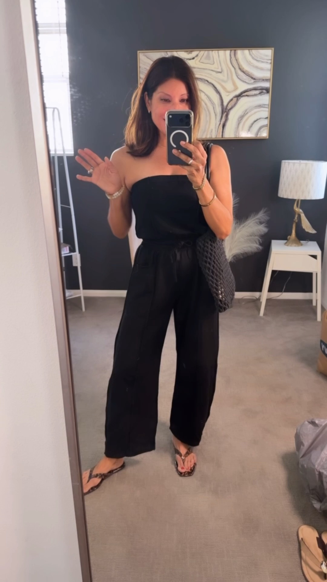 Cute jumpsuit 
ready for summer days, travel on vacation. 

Wearing a small

#LTKSeasonal #LTKOver40 #LTKPetite