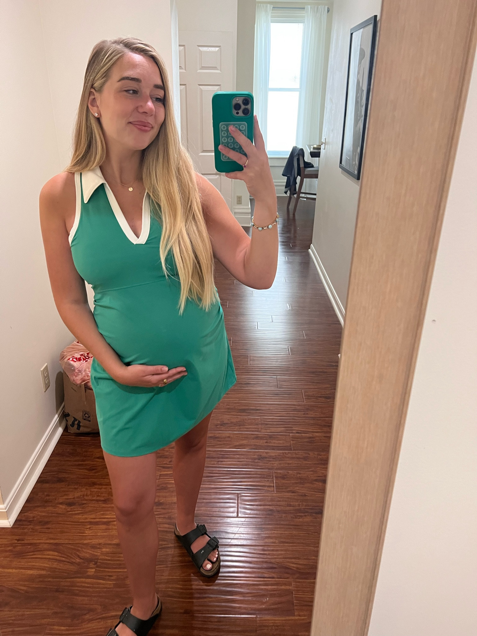 summer is here and it’s 86°f today🥵 loving this athletic dress from #oldnavy! #maternity 
XO, Emma P



#LTKbaby #LTKbump #LTKSeasonal