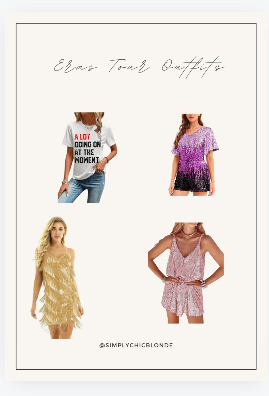 eras tour outfits 

#LTKStyleTip #LTKFindsUnder50