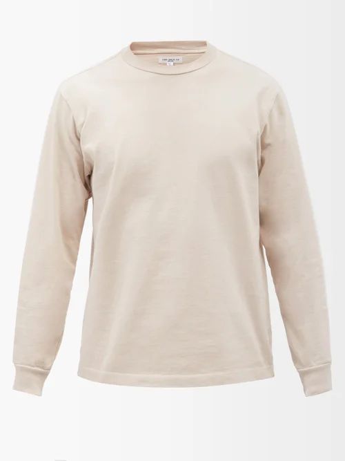 Lady White Co. - Rugby Cotton-jersey Sweatshirt - Mens - Cream | Matches (US)