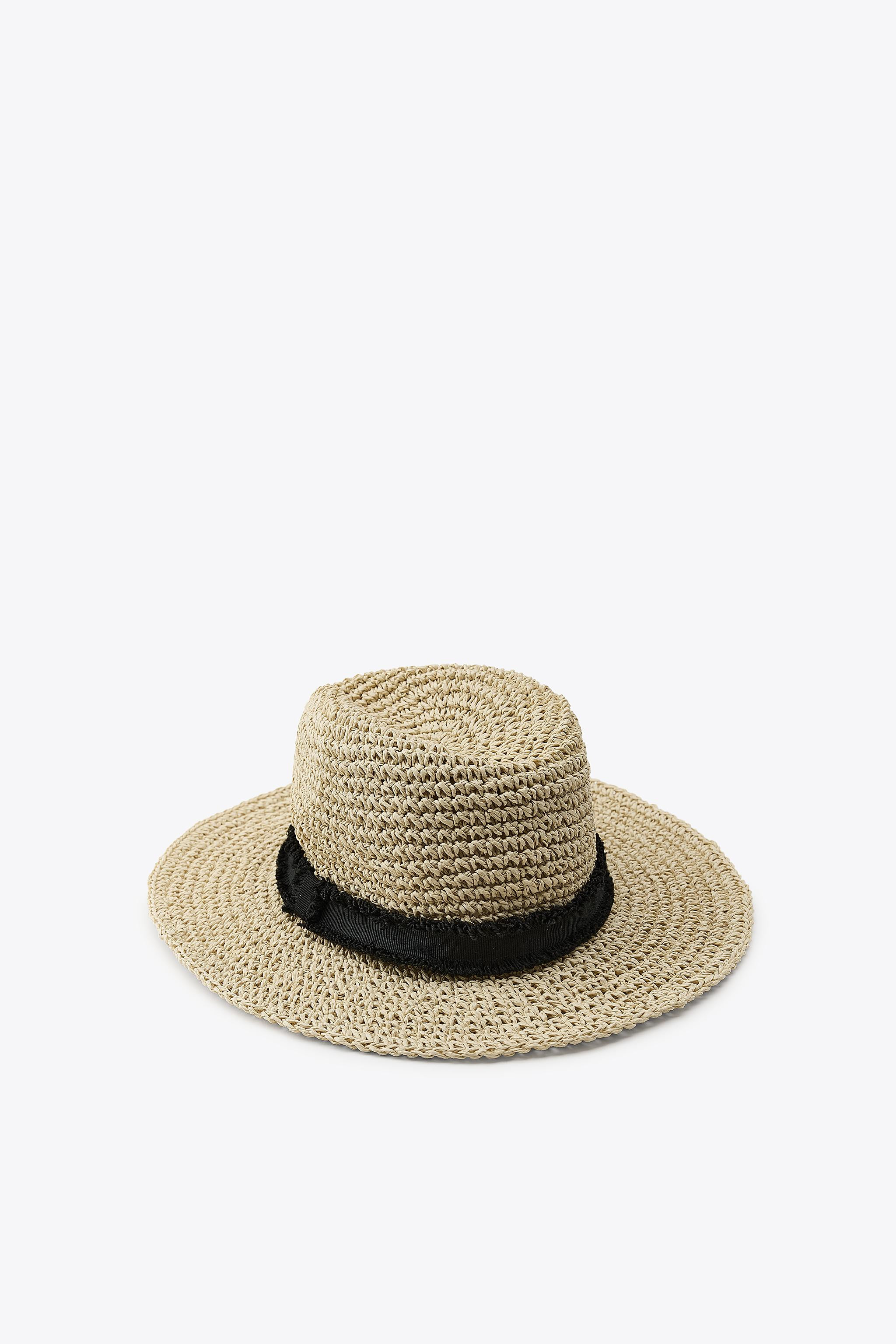 CONTRAST BAND HAT | Zara Canada