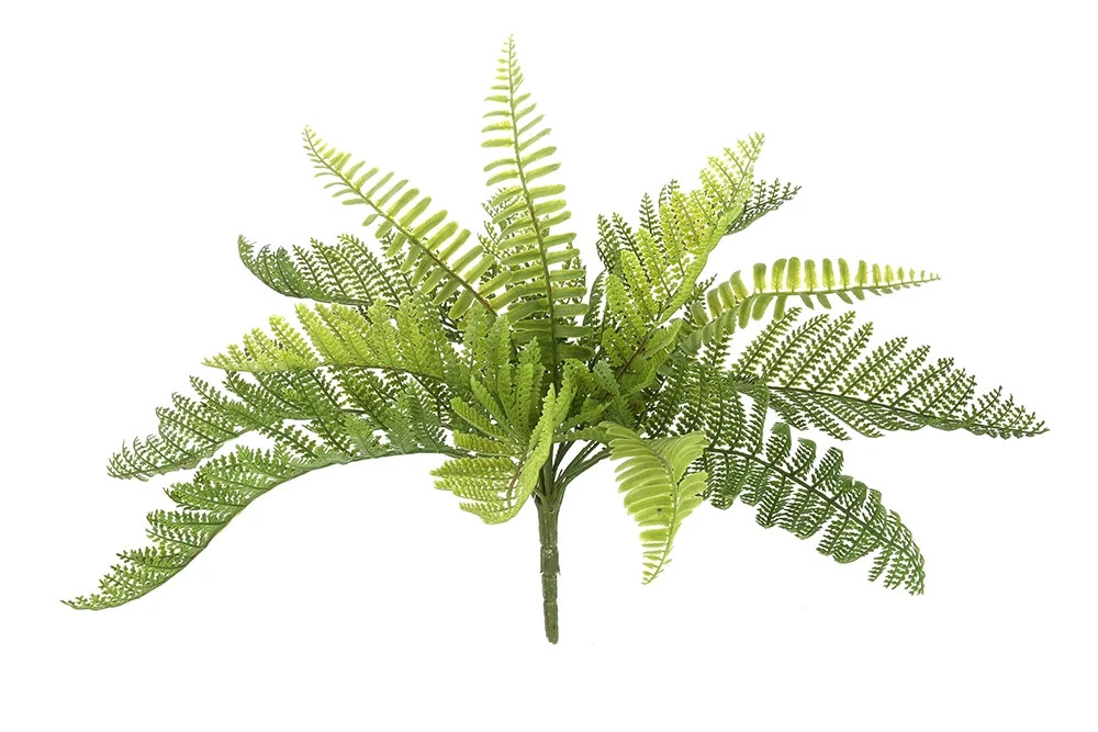 Mainstays 10" Artificial Plastic Green Alpine Wood Fern Plant Pick - Walmart.com | Walmart (US)