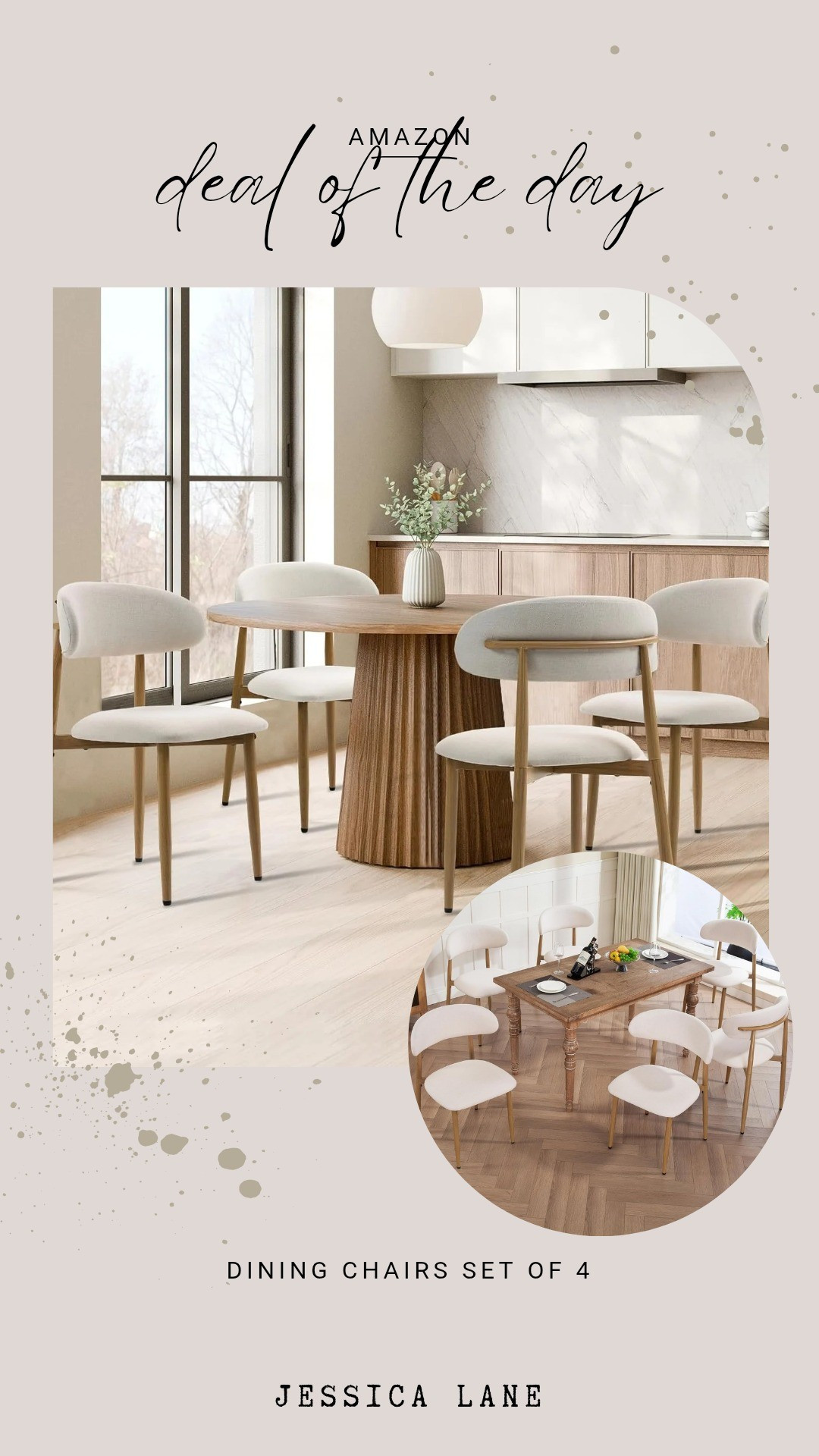 Elevate your dining space with these four Arhaus inspired chairs.#interiordesign #diningroom #amazonfinds

#LTKSaleAlert #LTKHome
