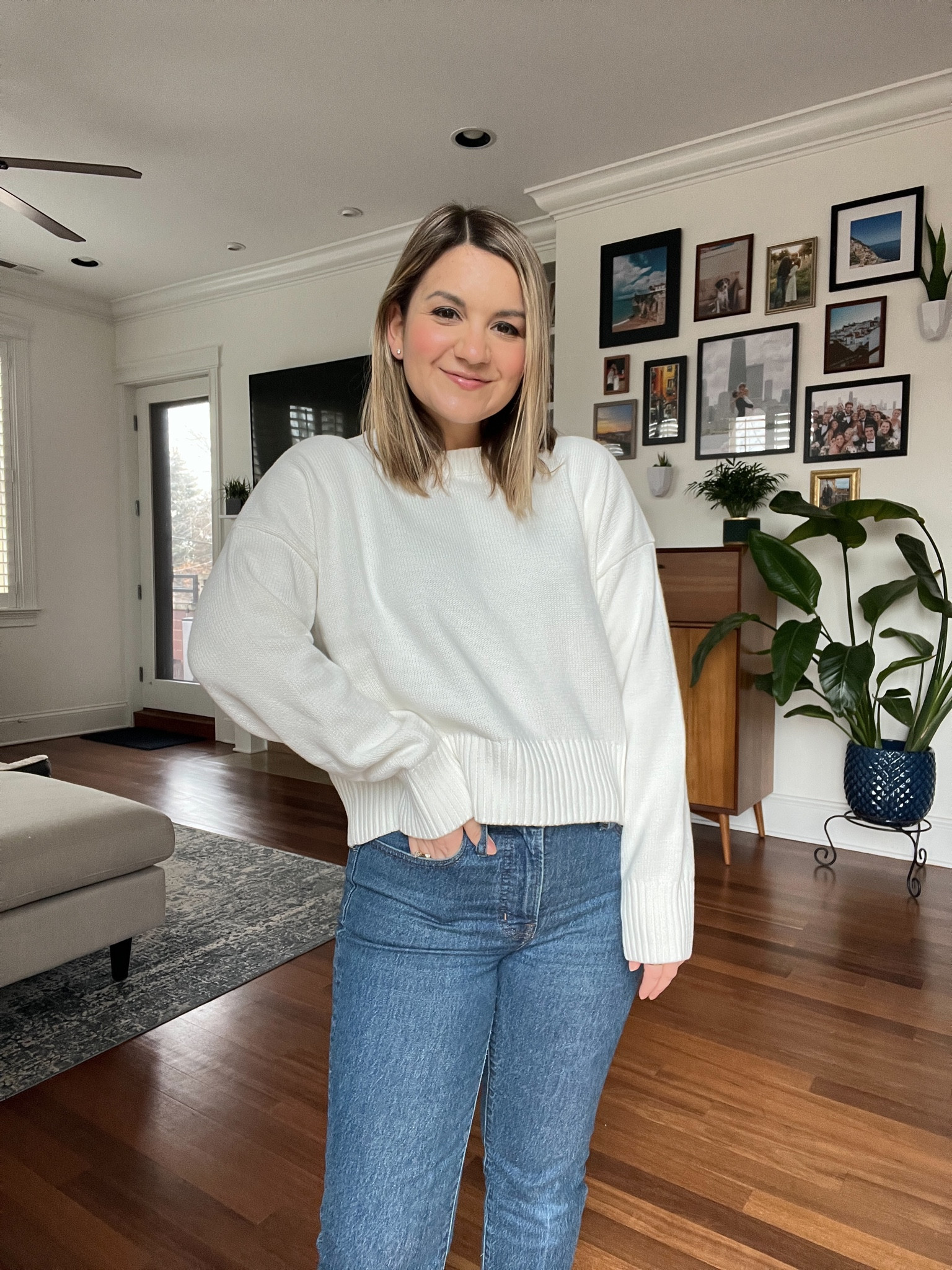 100% cotton sweater - size XS and still slouchy on me 

#LTKunder100