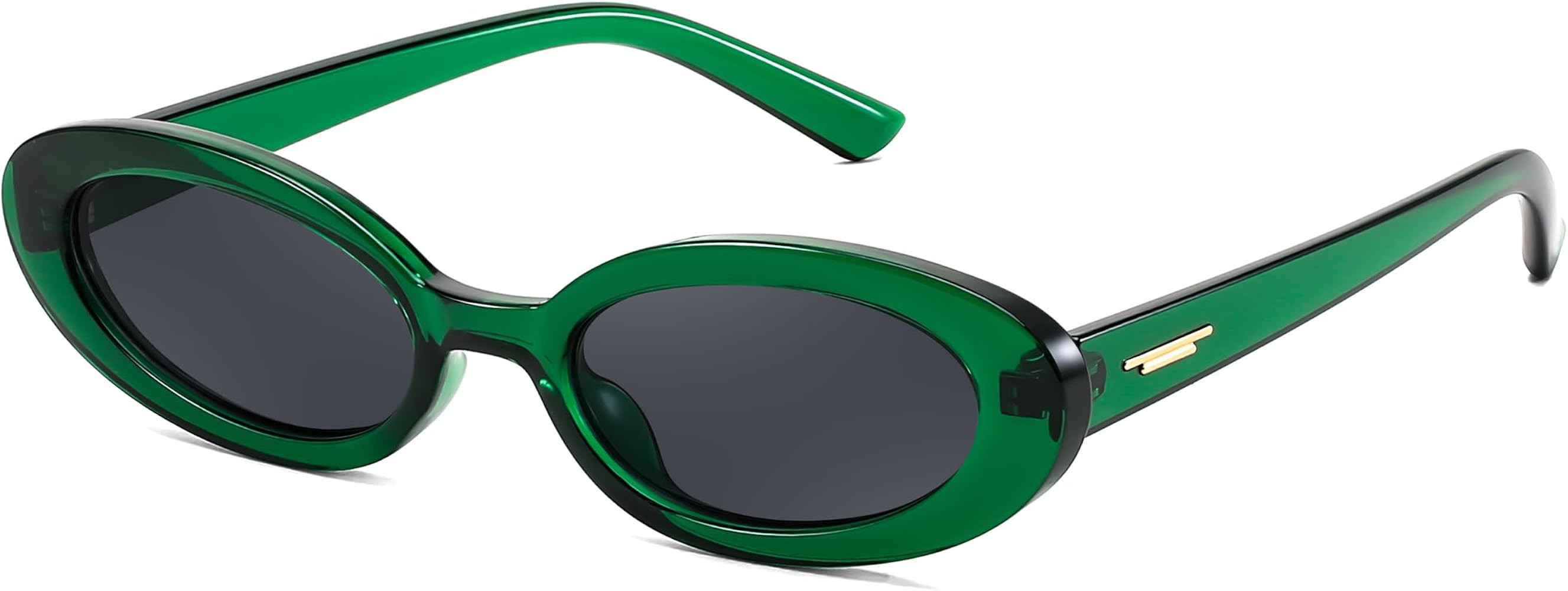 FEISEDY Small Retro Oval Cateye Sun Glasses for Women and Teens with Small Face, 90s Style Glasse... | Amazon (US)