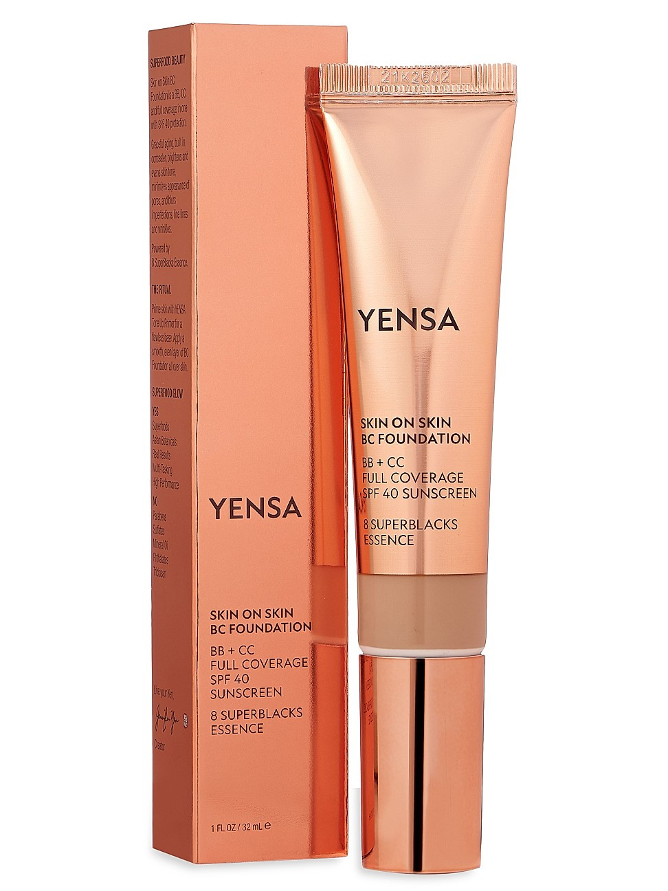 Women's Skin on Skin BC SPF 40 Foundation - Deep Golden - Deep Golden | Saks Fifth Avenue