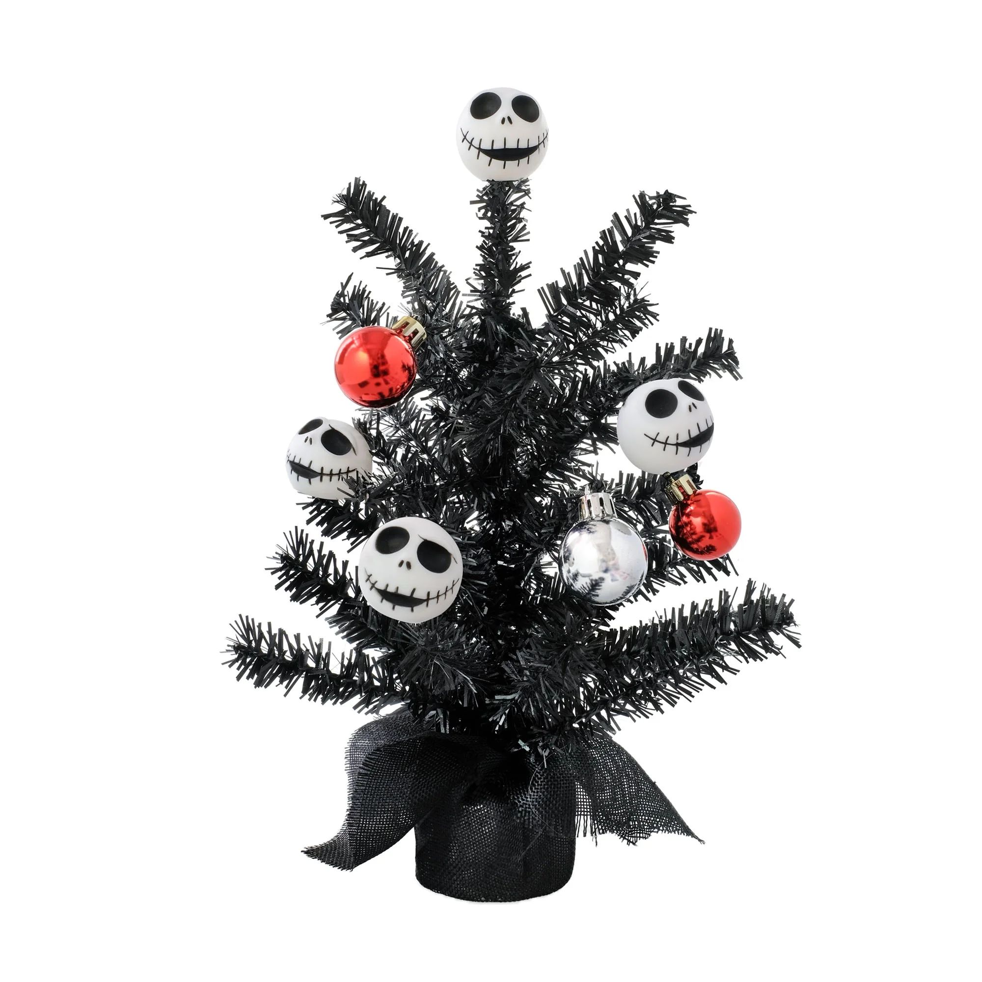 Disney, The Nightmare Before Christmas, Faux Tree, 16 inches Tall, Black, Non-lighted | Walmart (US)