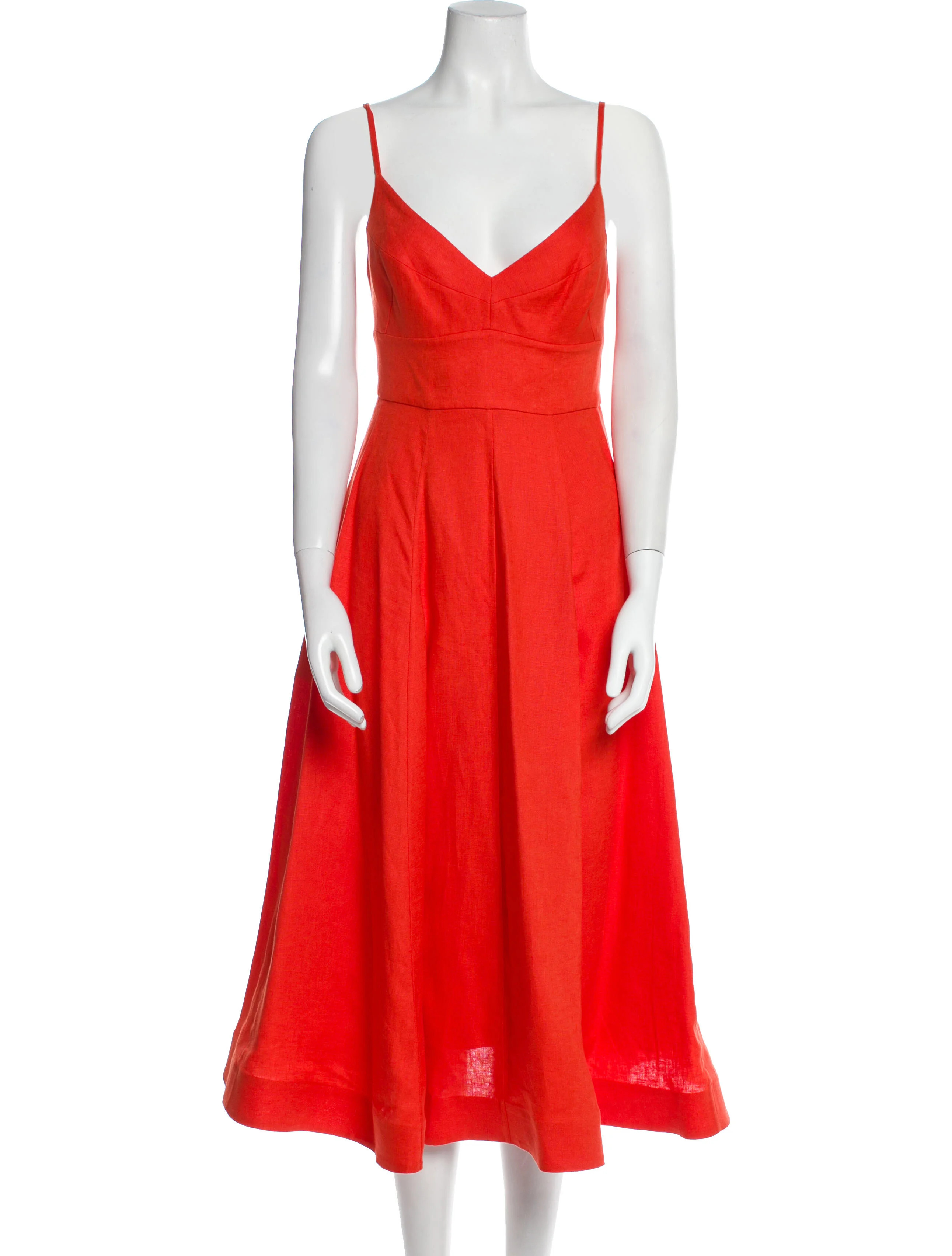 V-Neck Long Dress | The RealReal