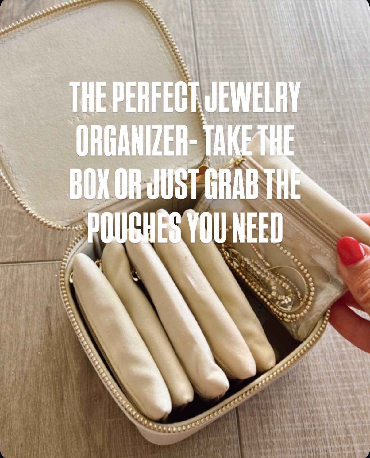 The perfect jewelry organizer for travel. Travel essentials, travel organizer

#LTKTravel