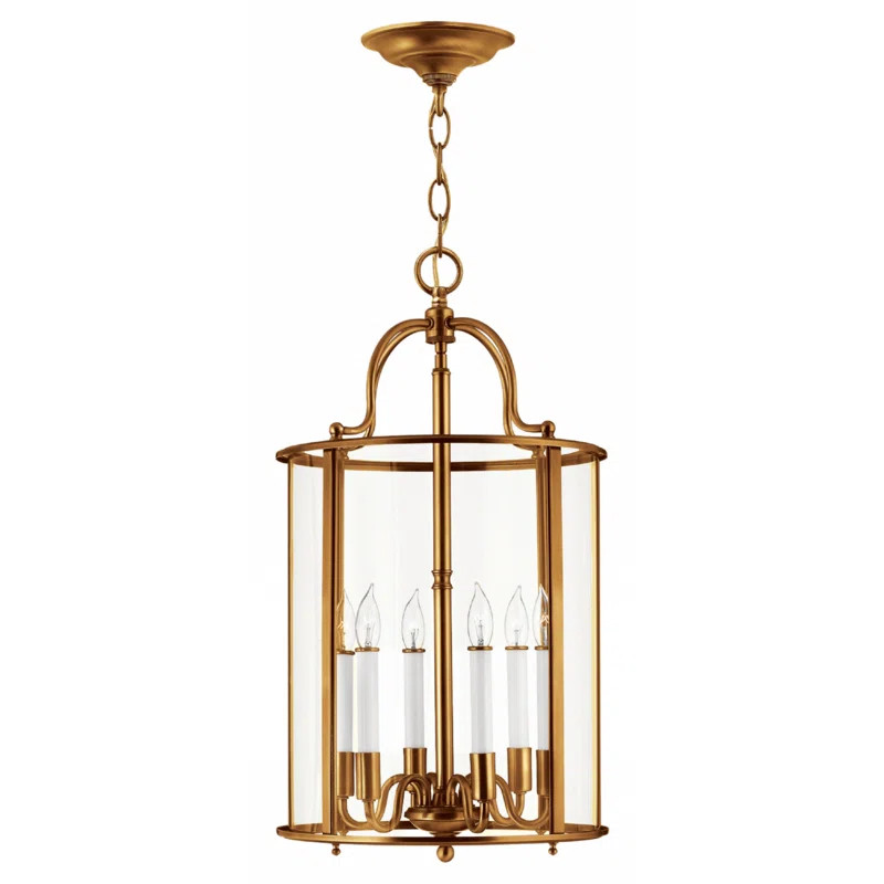 Mcmichael 6 - Light Lantern Cylinder Pendant | Wayfair North America