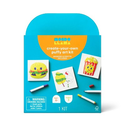 3ct Puffy Magic Canvas Summer Craft Activity  Kit - Mondo Llama™ | Target