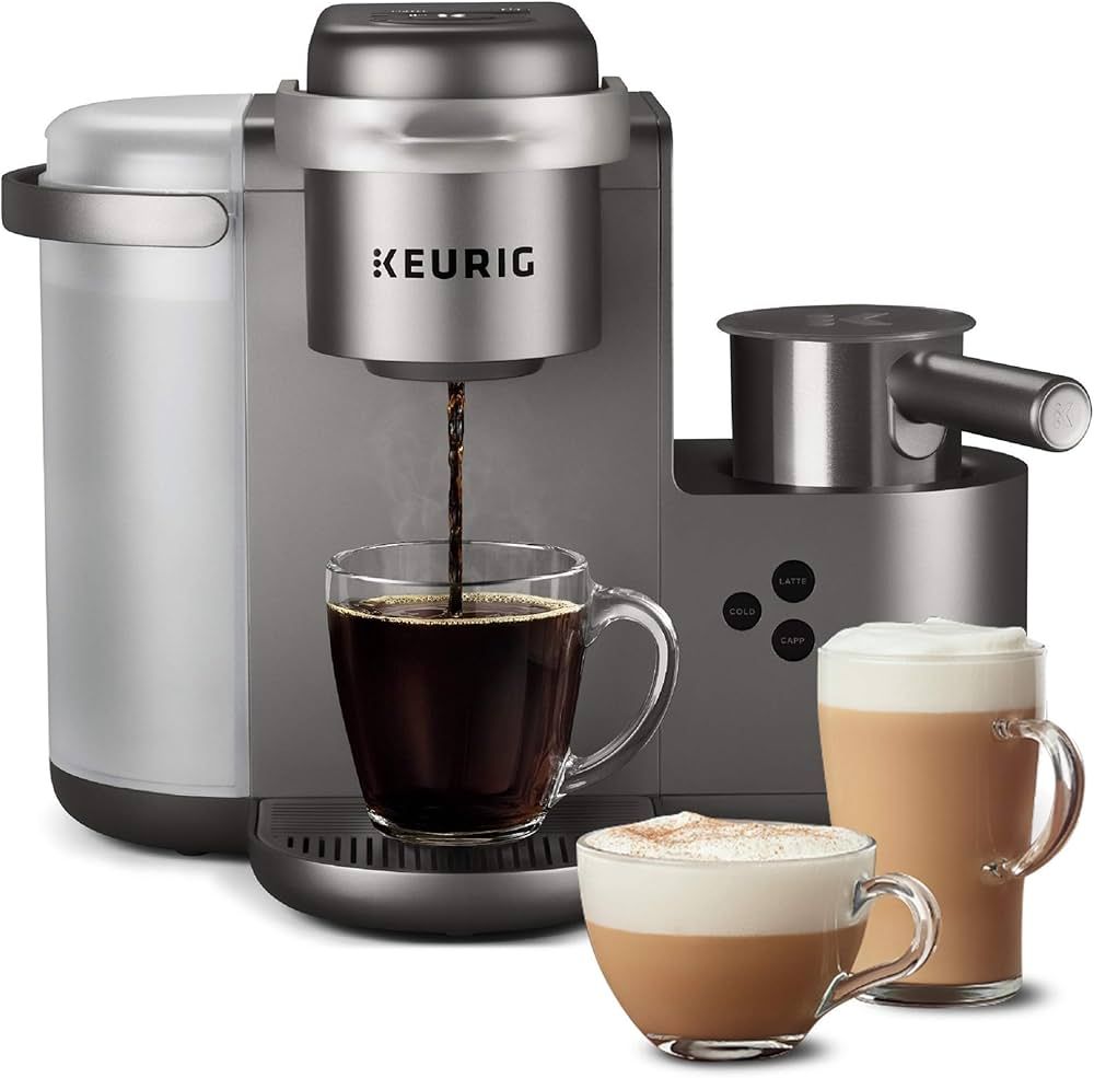 Keurig K-Cafe Special Edition Single Serve K-Cup Pod Coffee, Latte and Cappuccino Maker, Nickel | Amazon (US)