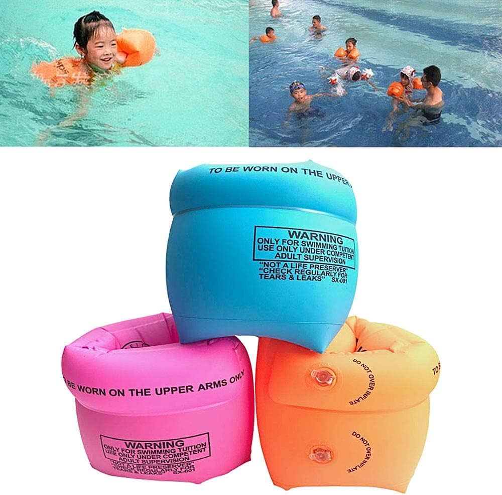MIGCDE 6 Pack Kids Children Adult Swimming Arm Float Rings,PVC Arm Floaties Inflatable Swim Arm B... | Amazon (US)
